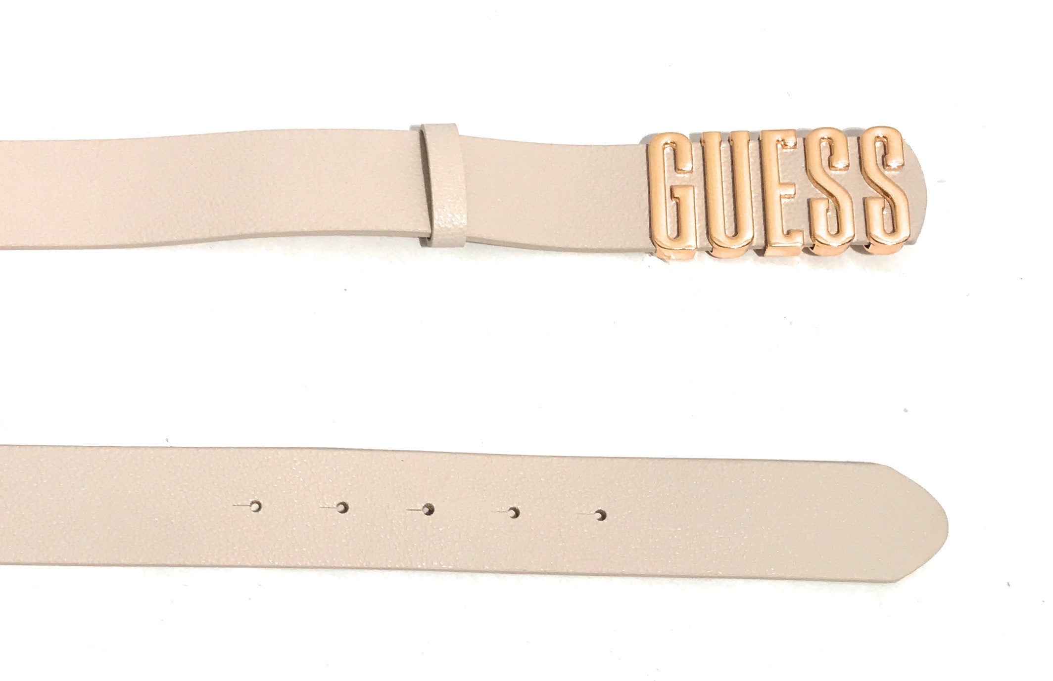 Cinta donna Guess Meridian not adjustable belt ivory CS25GU14 BW9113P4235