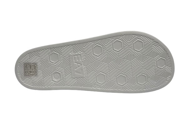 Slipper unisex EA7 Emporio Armani white/rose gold US25EA13 7X000108