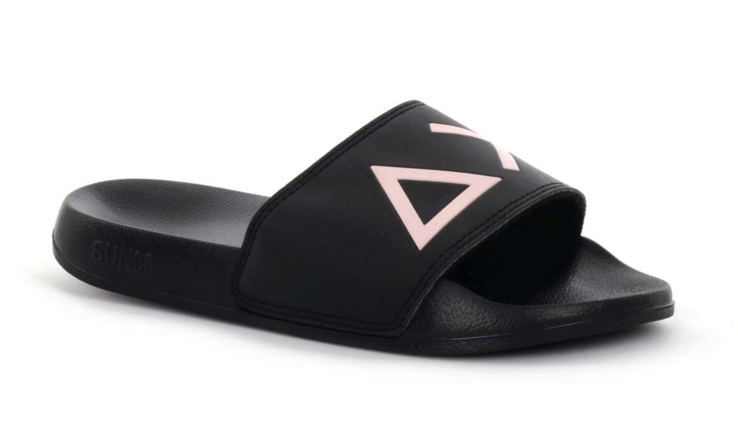 Slippers logo Sun68 black donna DS25SU17 X35204
