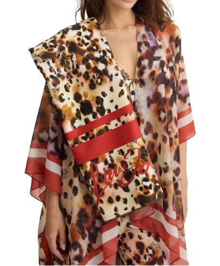Telo mare Liu Jo stampa animalier rouge CS25LJ12 VA5200 T0300 M9145T