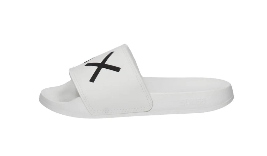 Slippers logo Sun68 bianco boy's ZS25SU20 X35302