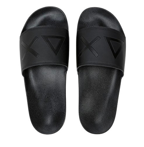 Slippers logo Sun68 nero boy's ZS25SU26 X35302