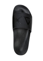 Slippers logo Sun68 nero boy's ZS25SU26 X35302