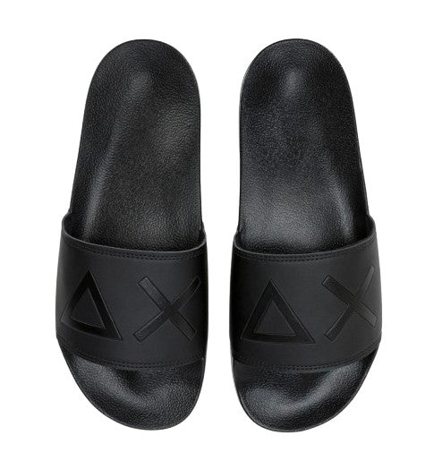 Slippers logo Sun68 nero boy's ZS25SU26 X35302
