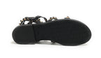 Sandalo donna Elite in pelle black DS25EL03 4073