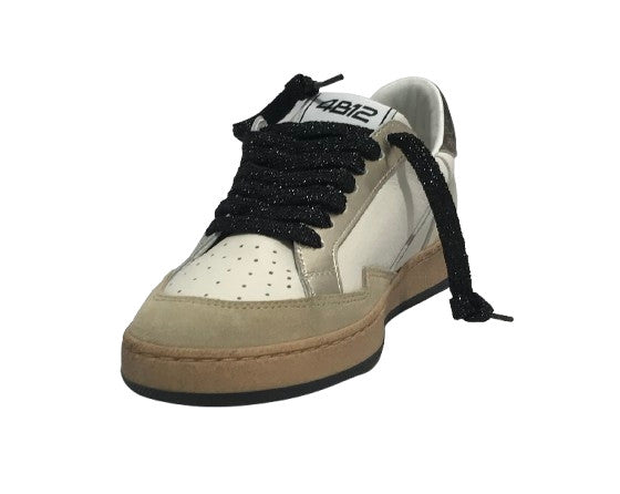 Sneaker donna 4B12 platinum/ pink D26QB02 PLAYNEW-D225