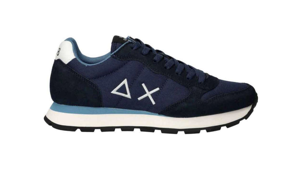 Sneaker running Sun68 Tom Solid navy blue U26SU02 Z45101