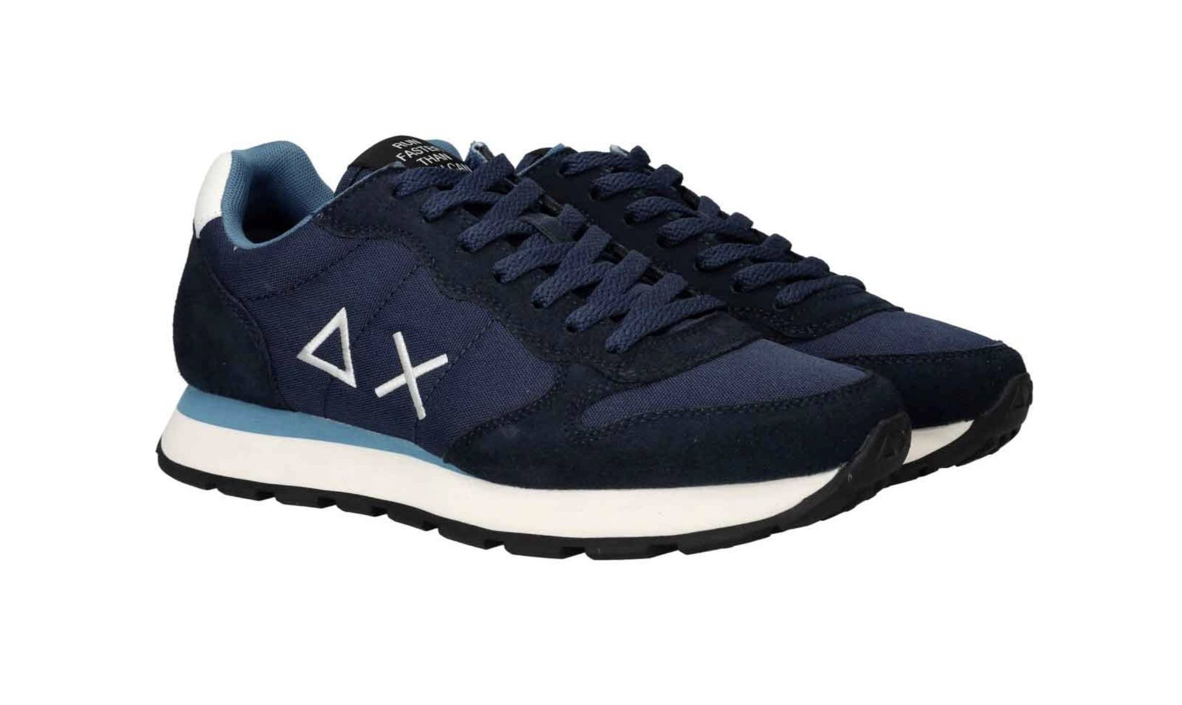 Sneaker running Sun68 Tom Solid navy blue U26SU02 Z45101