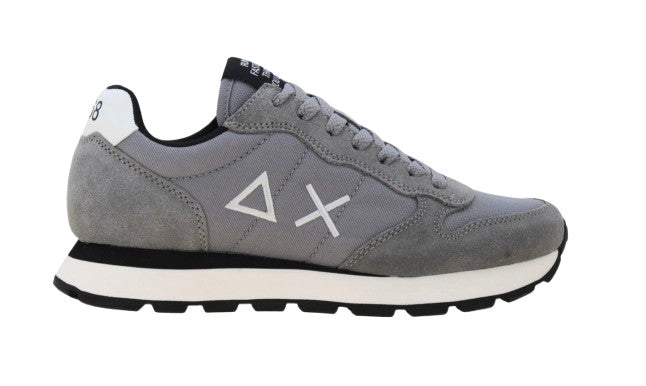 Sneaker running Sun68 Tom Solid grigio medio U26SU16 Z45101