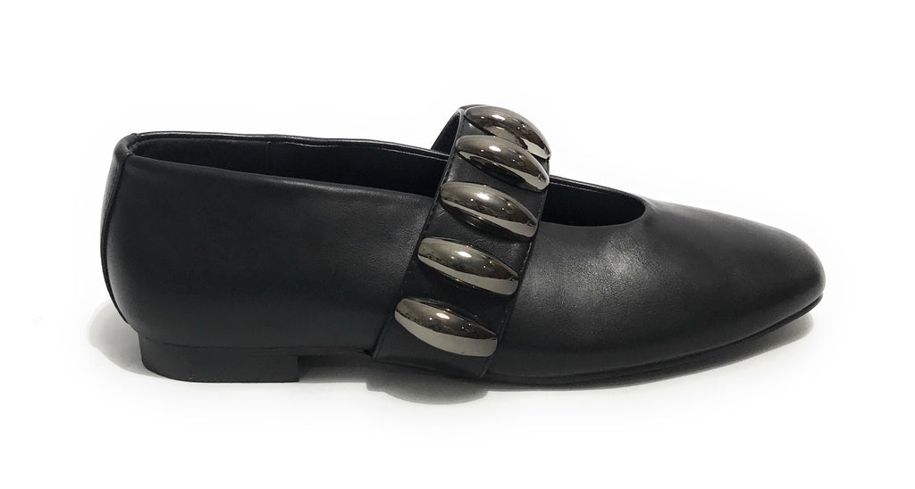 Scarpe donna Gold&gold ballerina nero D26GG24 GP868