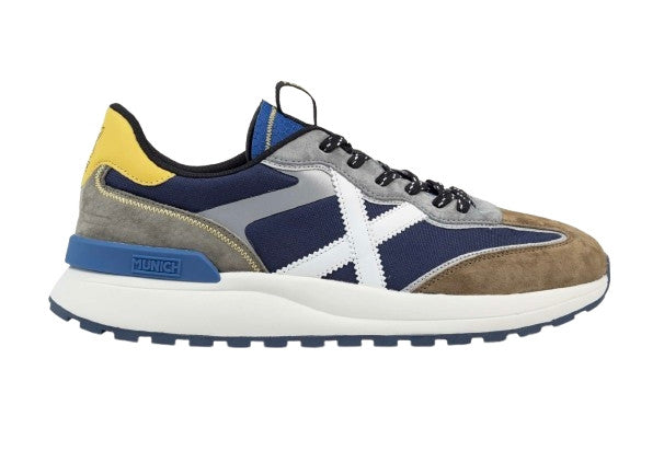 Sneaker Munich uomo Dynamix 09 blu/multicolore U26MU04 8862009