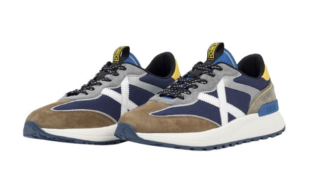 Sneaker Munich uomo Dynamix 09 blu/multicolore U26MU04 8862009