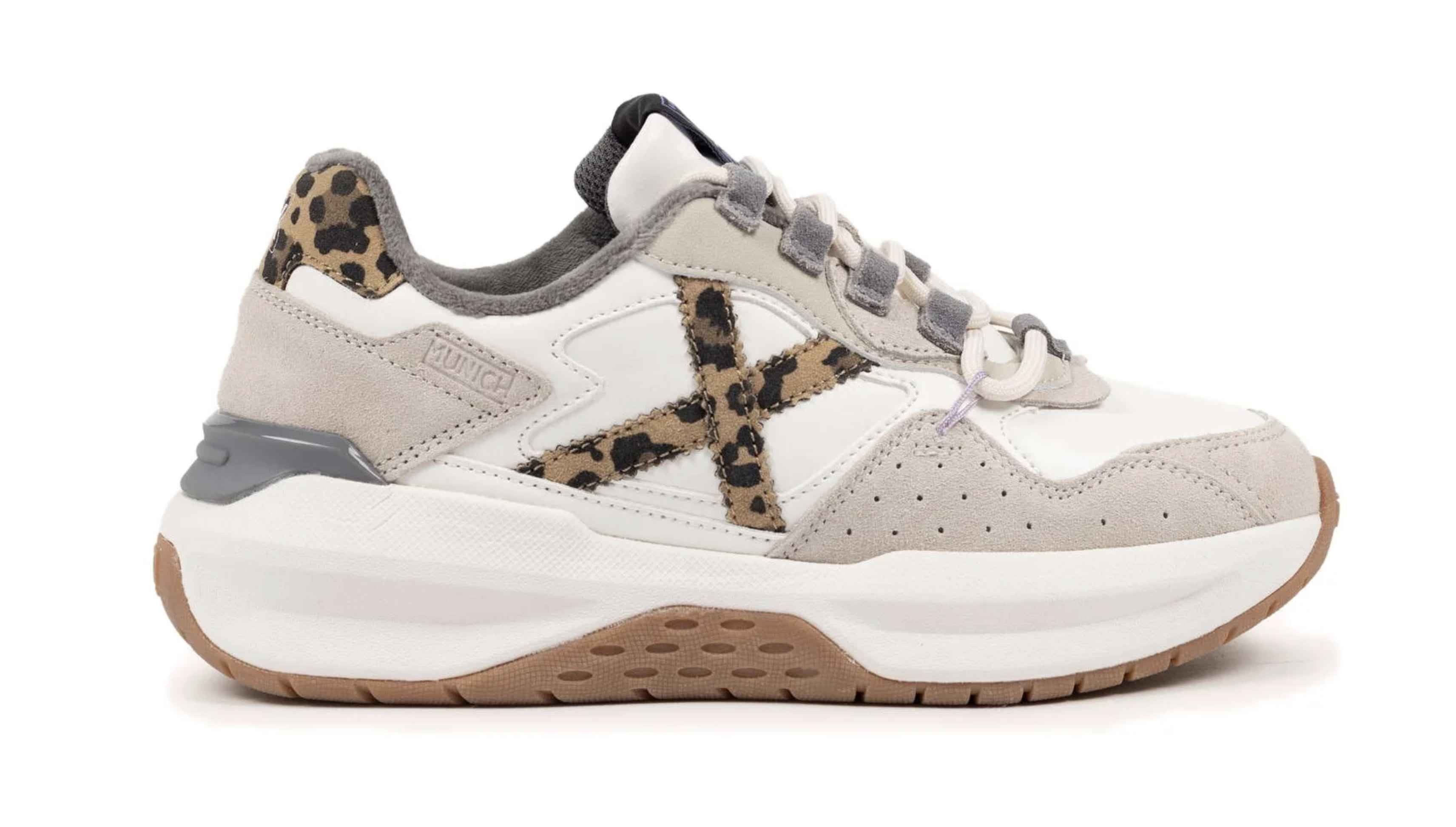 Sneaker Munich Nexa woman 16 white/ leopard D26MU09 8097016