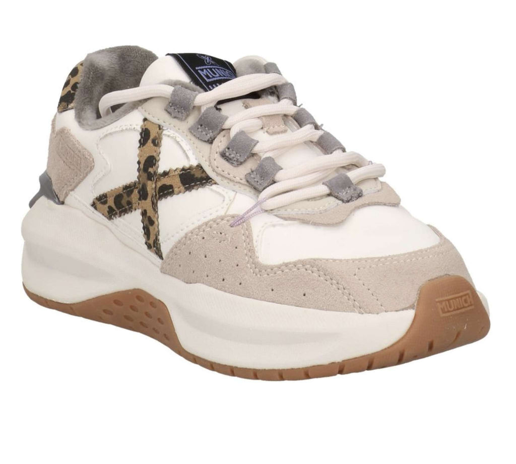 Sneaker Munich Nexa woman 16 white/ leopard D26MU09 8097016
