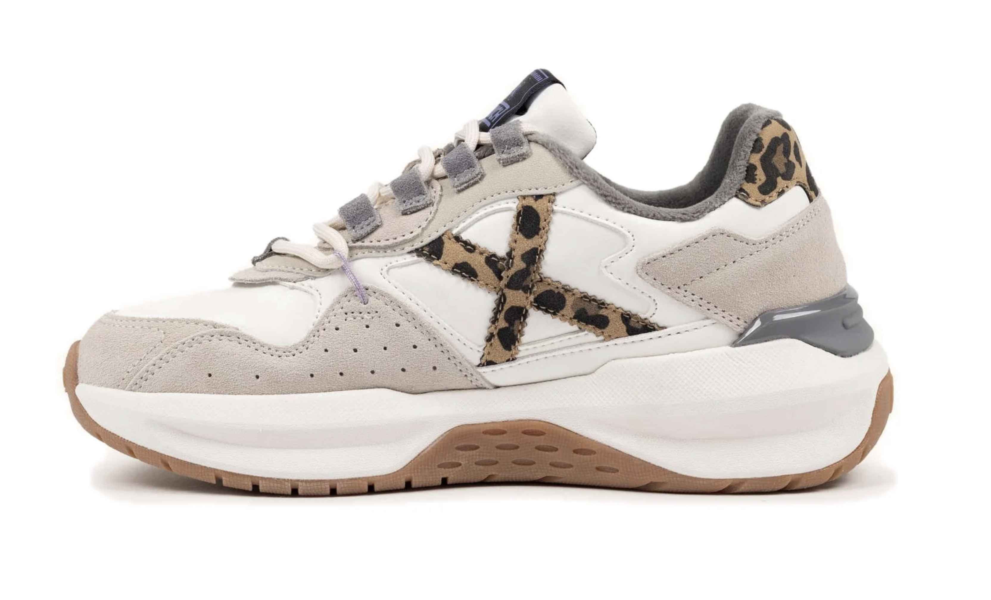 Sneaker Munich Nexa woman 16 white/ leopard D26MU09 8097016
