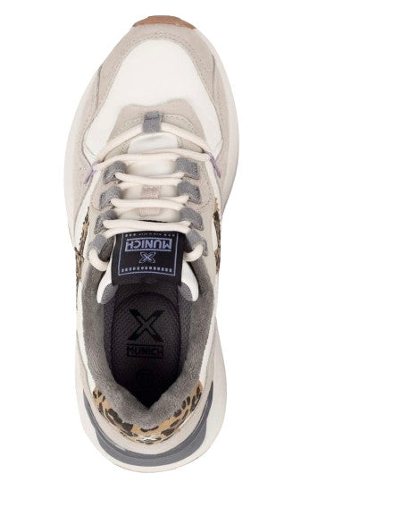 Sneaker Munich Nexa woman 16 white/ leopard D26MU09 8097016