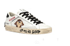 Sneaker uomo Crime London Distressed in pelle white U26CR07 77008AA8.10