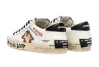 Sneaker uomo Crime London Distressed in pelle white U26CR07 77008AA8.10