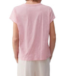 T-shirt donna Liu Jo petalo logo strass ES26LJ19 TA6164 JS870 P9191