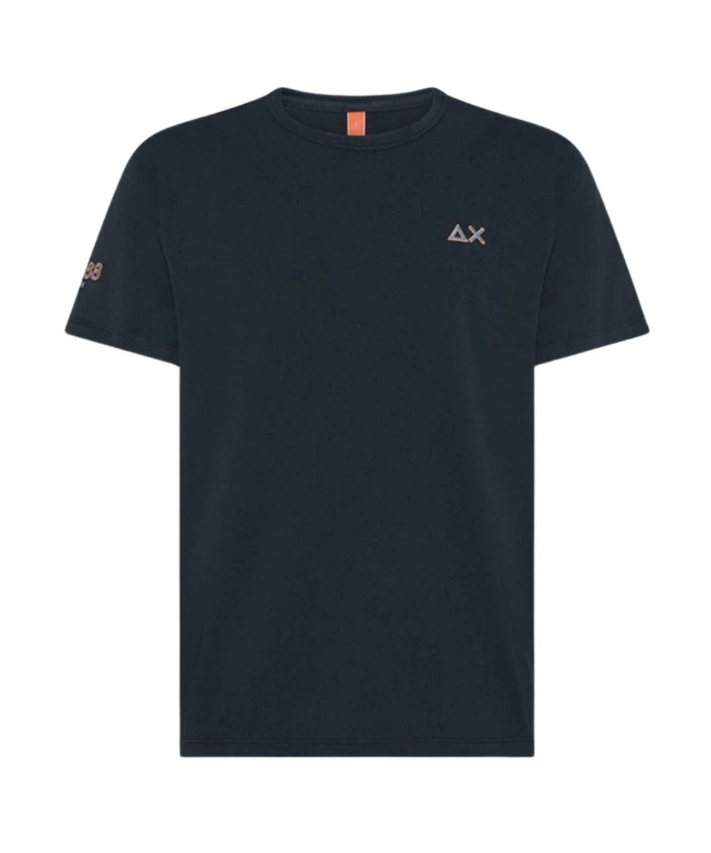 T-shirt uomo Sun68 navy blue ES25SU03 T35140