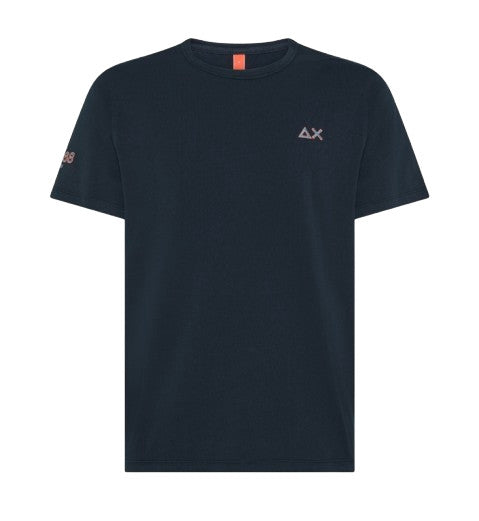 T-shirt uomo Sun68 navy blue ES25SU03 T35140