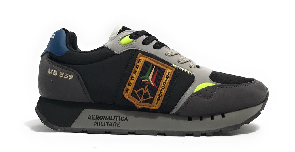 Sneaker Aeronautica Militare black/ gray U26AR01 252SC0292UCT03331