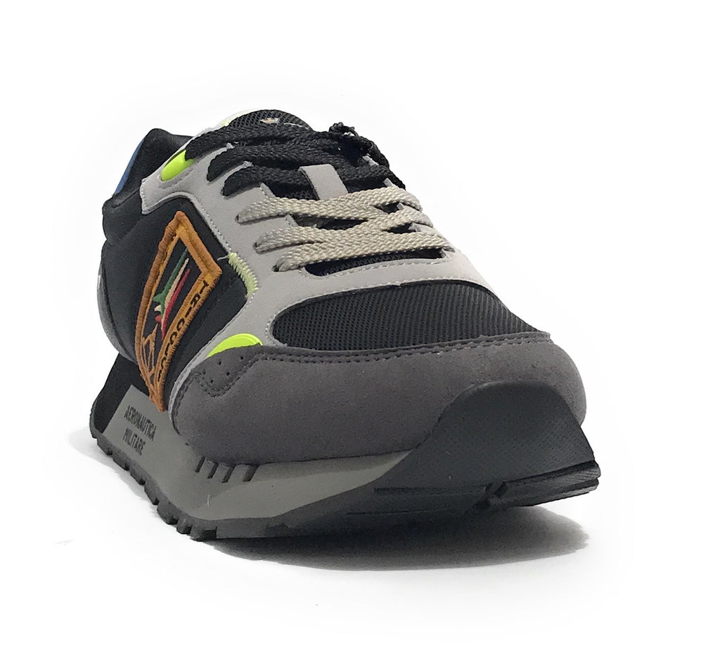 Sneaker Aeronautica Militare black/ gray U26AR01 252SC0292UCT03331