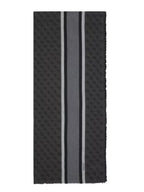 Sciarpa Guess Warsaw 4G coal multilogo CS25GU01 AM9492POL03