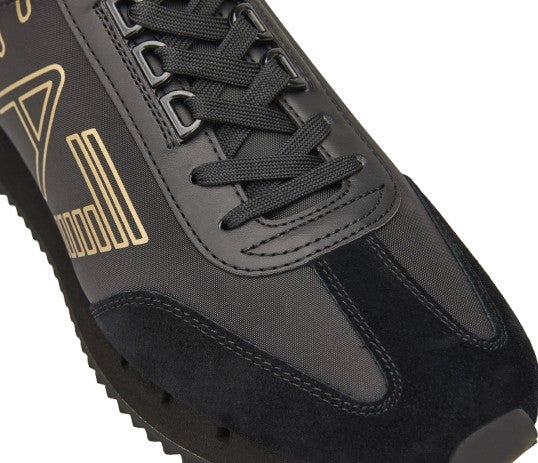 Sneaker EA7 Emporio Armani training nero/gold US25EA05 X8X101