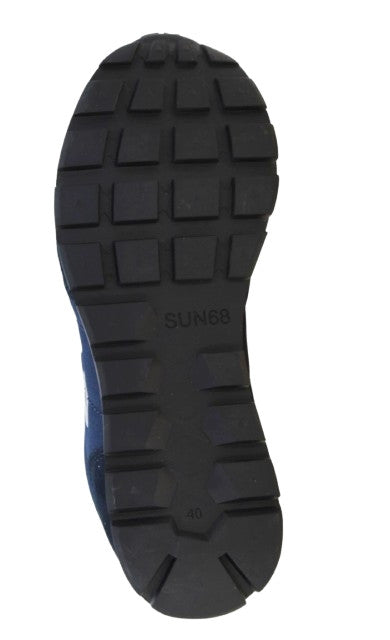 Sneaker running Sun68 Tom Solid navy blue/bordeaux U26SU10 Z45101