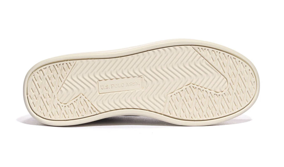 Sneaker U.S. POLO Caius001 beige uomo US25UP21
