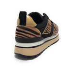 Scarpe donna sneaker Gold&gold ecopelle leopardato D23GG34 GB519