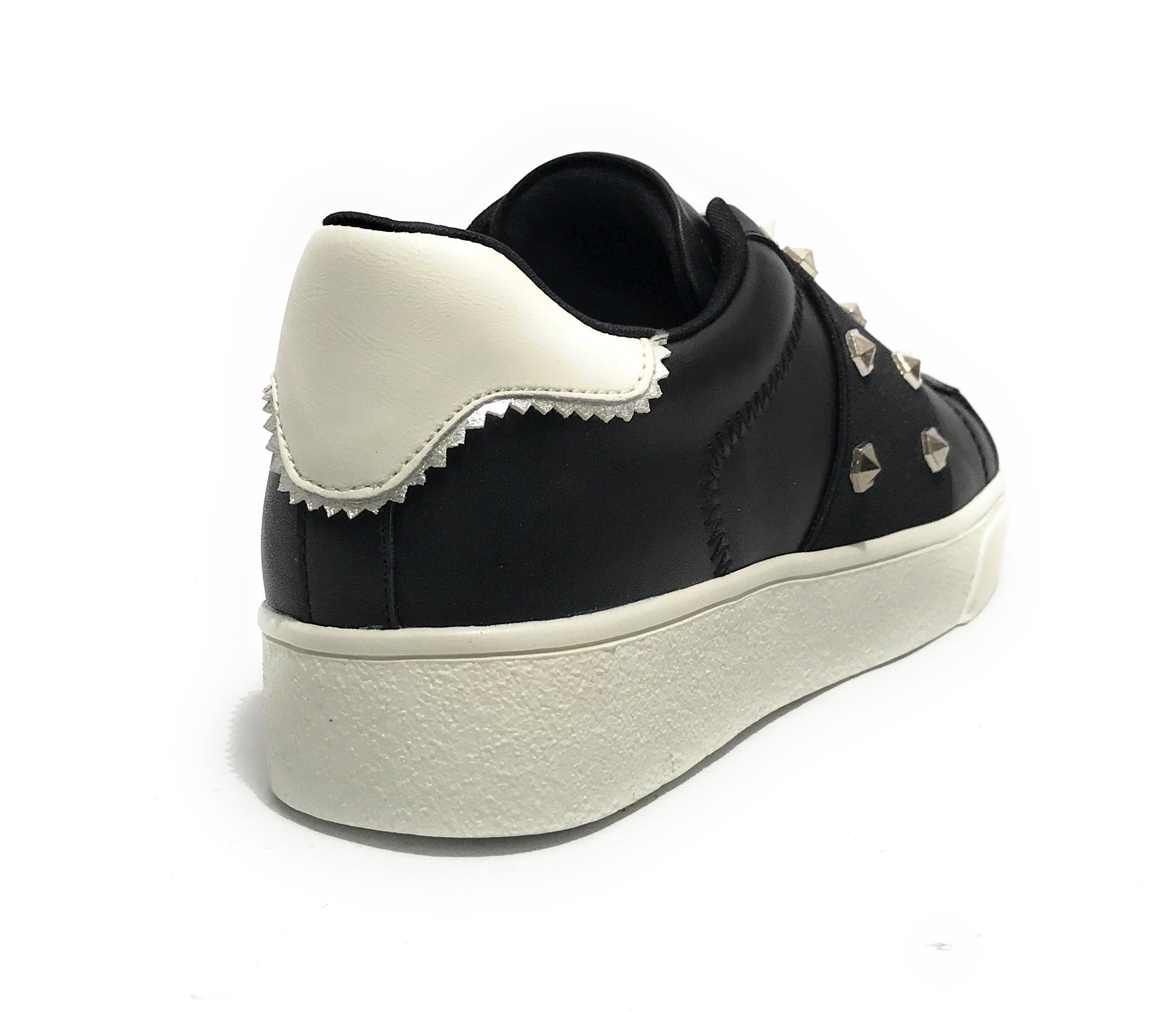 Scarpe donna sneaker/ slipon Gold&gold senza lacci ecopelle nero D23GG29 GB555