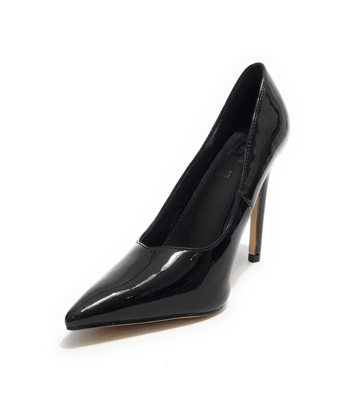 Scarpe donna décolleté Gold&gold tc 100 ecopelle nero vernice D23GG21 GD693