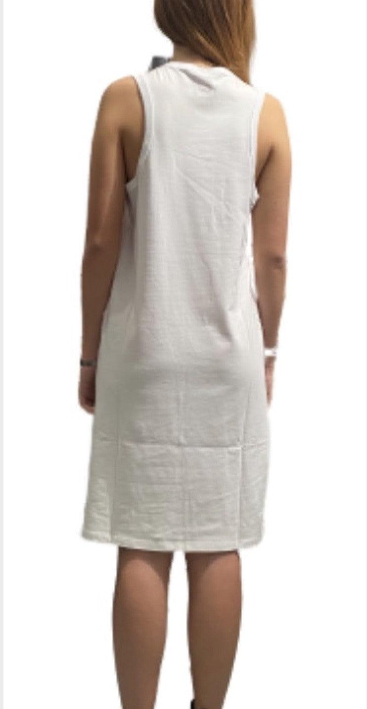 Top donna Moschino  canotta bianco ES21MO27 A4003 9021