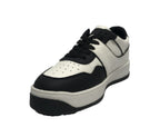 Scarpe donna sneaker Gold&gold ecopelle bianco/ nero D23GG07 GB511