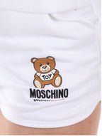 Shorts donna Moschino  home pants bianco ES21MO10 A4310