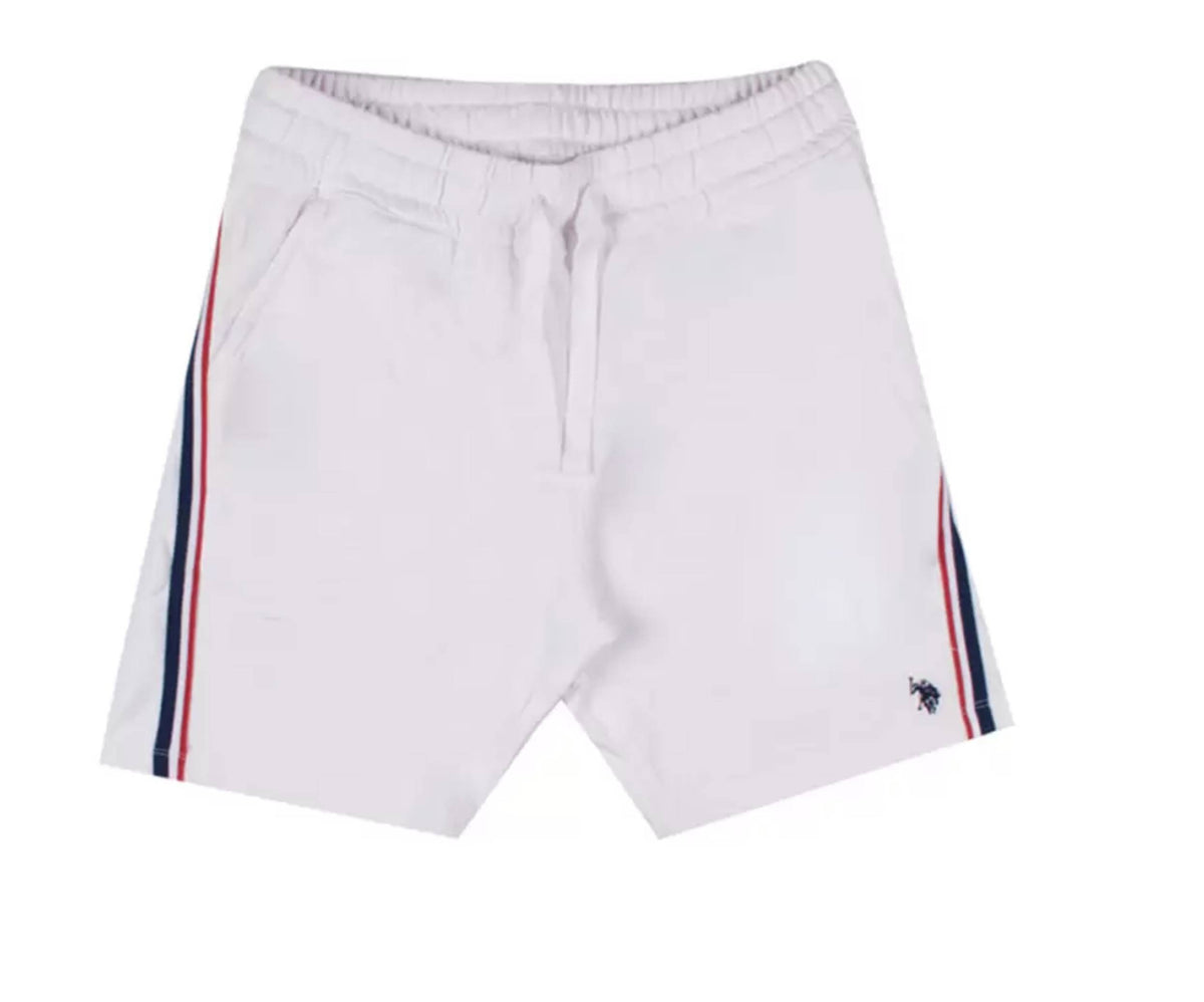 Short uomo U.S. POLO in cotone bianco ES21UP18 60102 52088