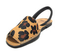 Sandalo donna minorchina Ska Shoes Ibiza in pelle cavallino st animalier DS22SK17
