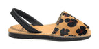 Sandalo donna minorchina Ska Shoes Ibiza in pelle cavallino st animalier DS22SK17