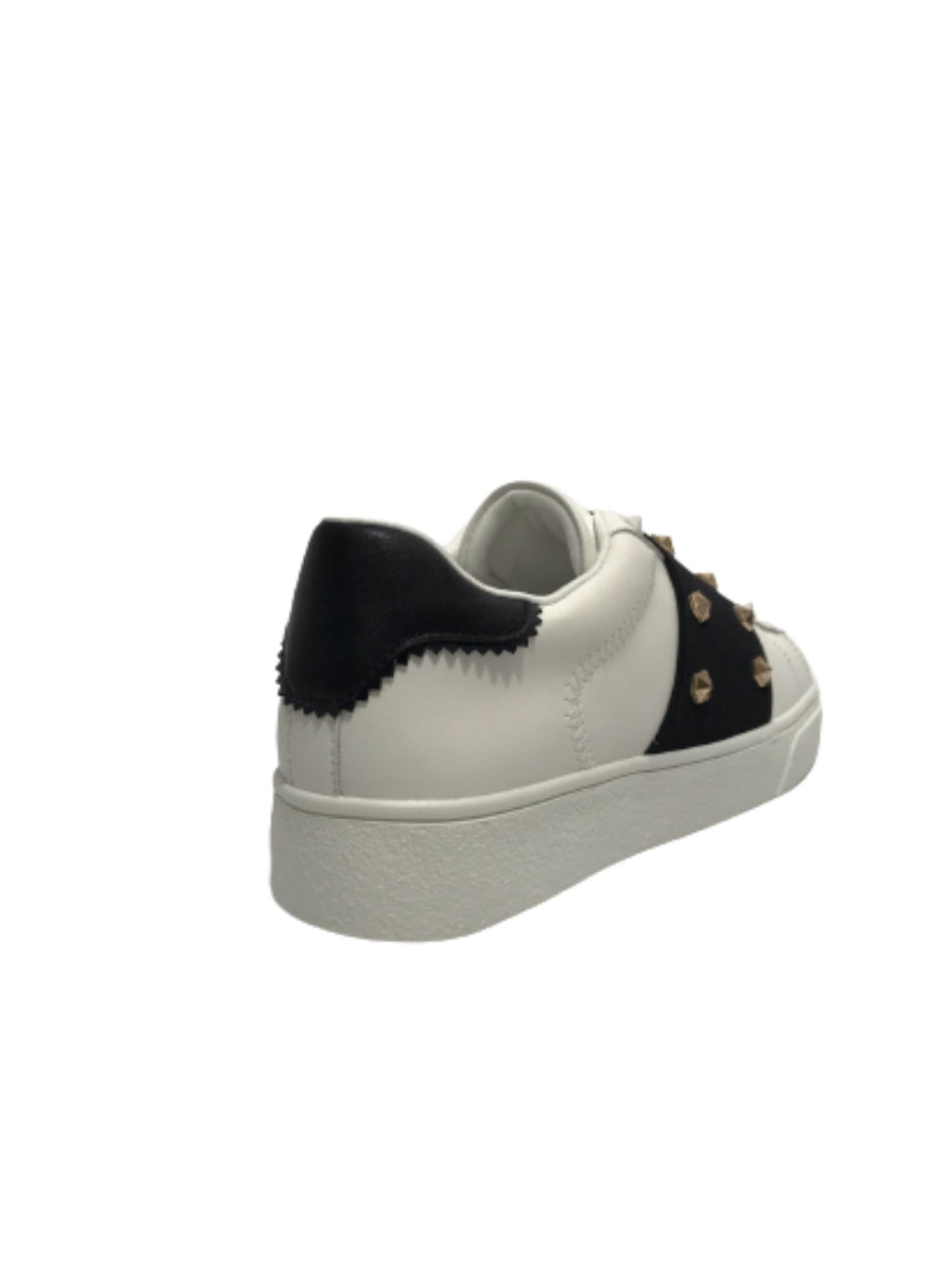 Scarpe donna sneaker/ slipon Gold&gold senza lacci ecopelle bianco D23GG30 GB555