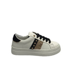 Scarpe donna sneaker Gold&gold ecopelle bianco D23GG08 GB551