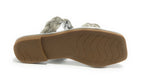 Scarpe donna Gold&gold ciabatta in ecopelle con strass silver DS23GG53 GP23-476