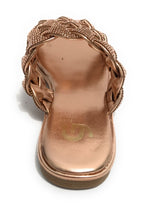 Scarpe donna Gold&gold ciabatta in ecopelle con strass rosa DS23GG56 GP23-476