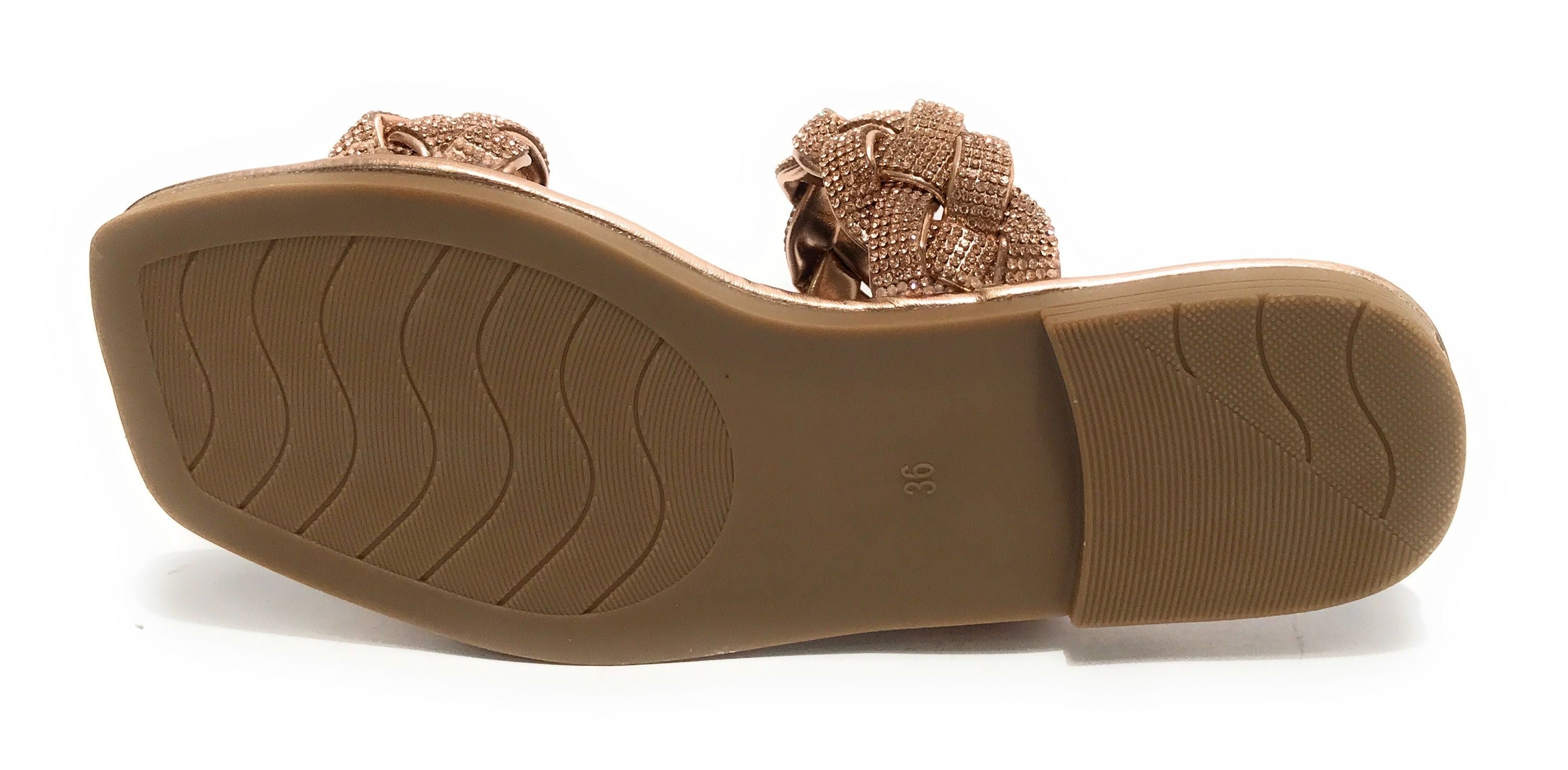 Scarpe donna Gold&gold ciabatta in ecopelle con strass rosa DS23GG56 GP23-476