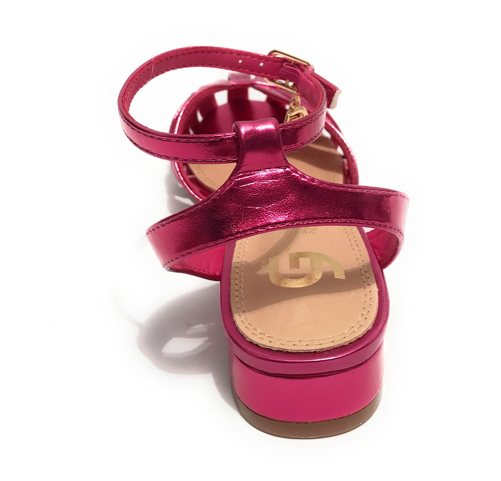 Scarpe donna sandalo Gold&gold fuxia ecopelle DS23GG60 GP23-462