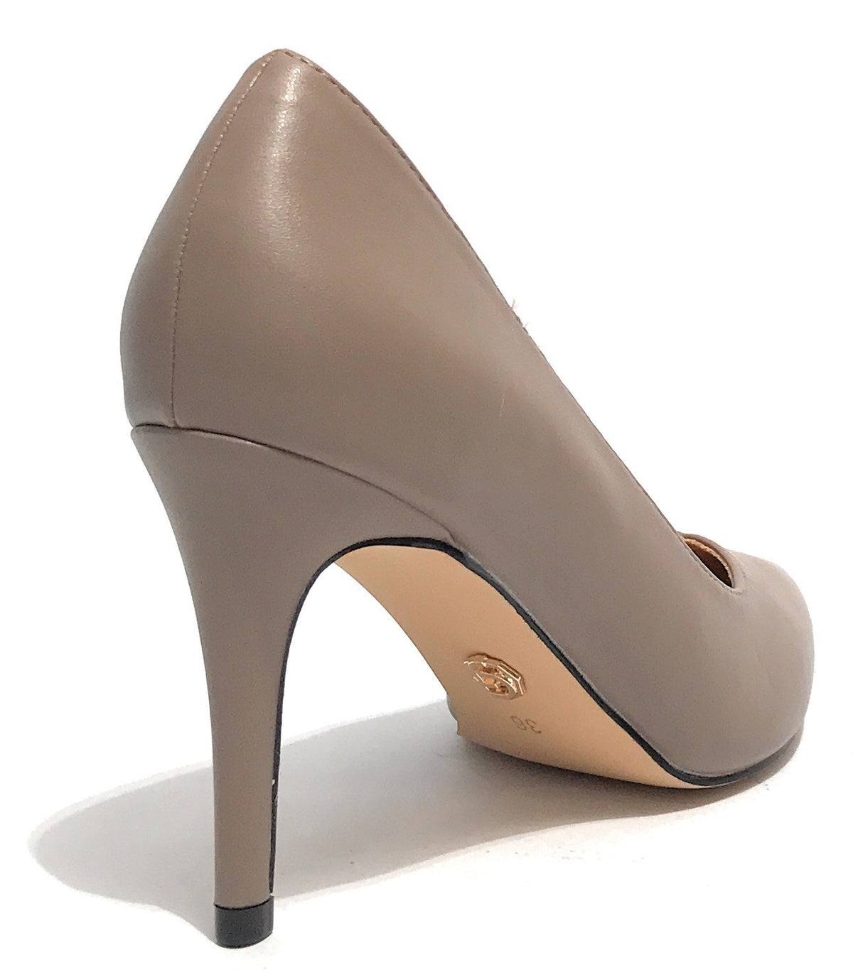 Scarpe donna décolleté Gold&gold tc 80 ecopelle taupe D24GG02 GP536