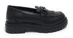 Scarpe donna mocassino Gold&gold ecopelle nero D24GG18 GB279