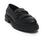 Scarpe donna mocassino Gold&gold ecopelle nero D24GG18 GB279