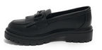 Scarpe donna mocassino Gold&gold ecopelle nero D24GG18 GB279